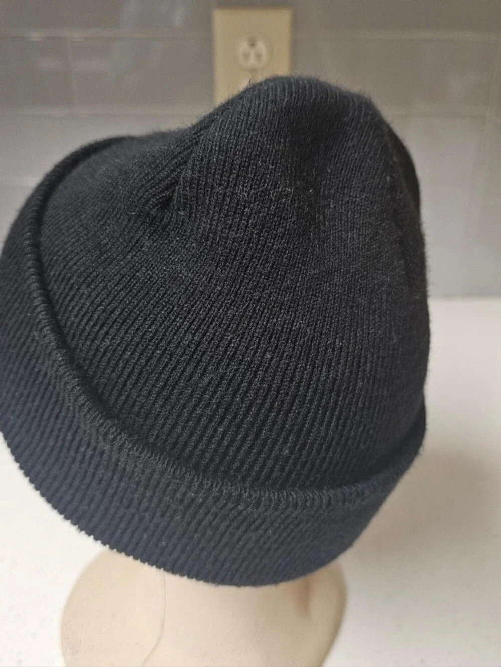 Carhartt Black Rib Knit Cuffed Beanie